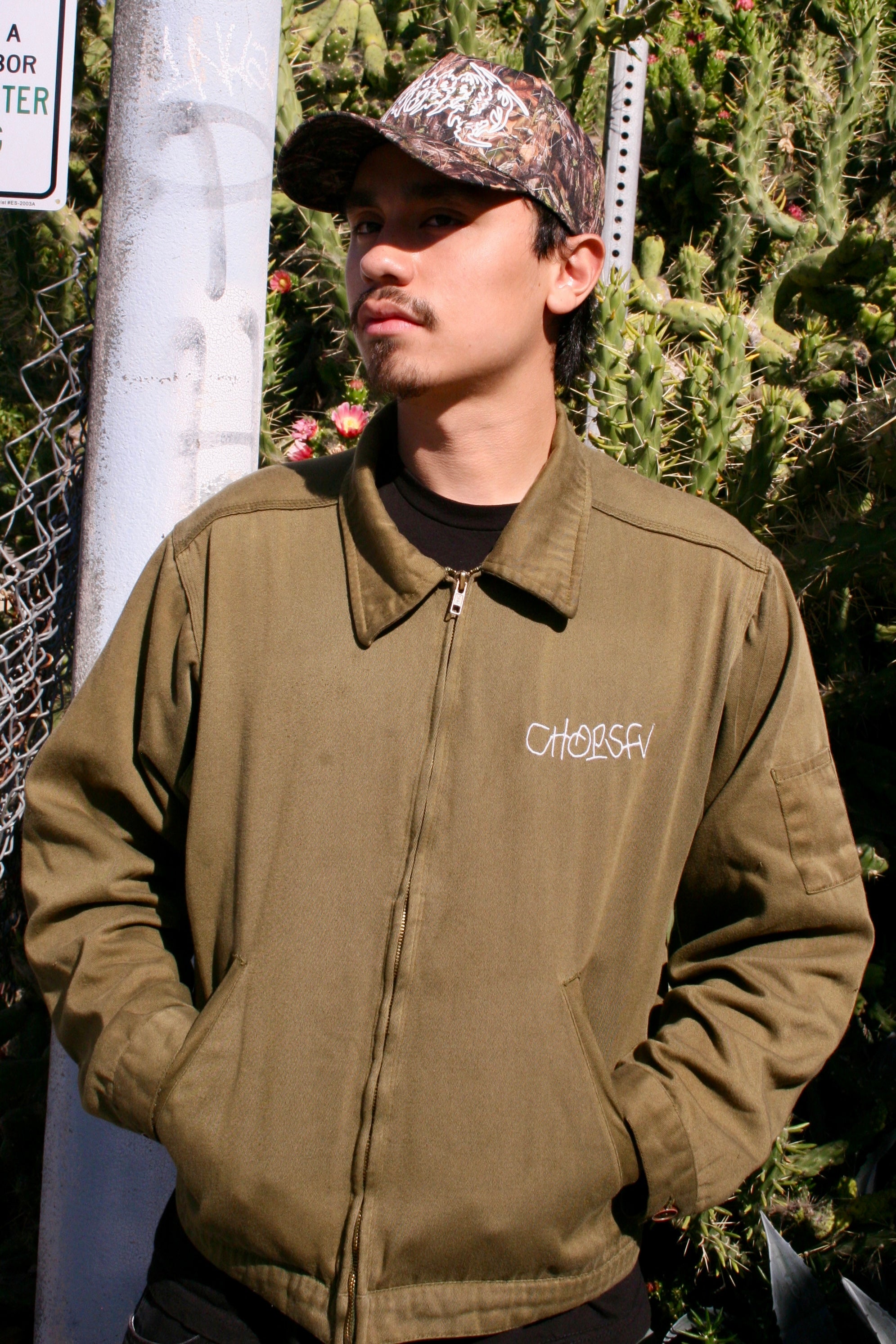 “Tag” Style Work Zip Up