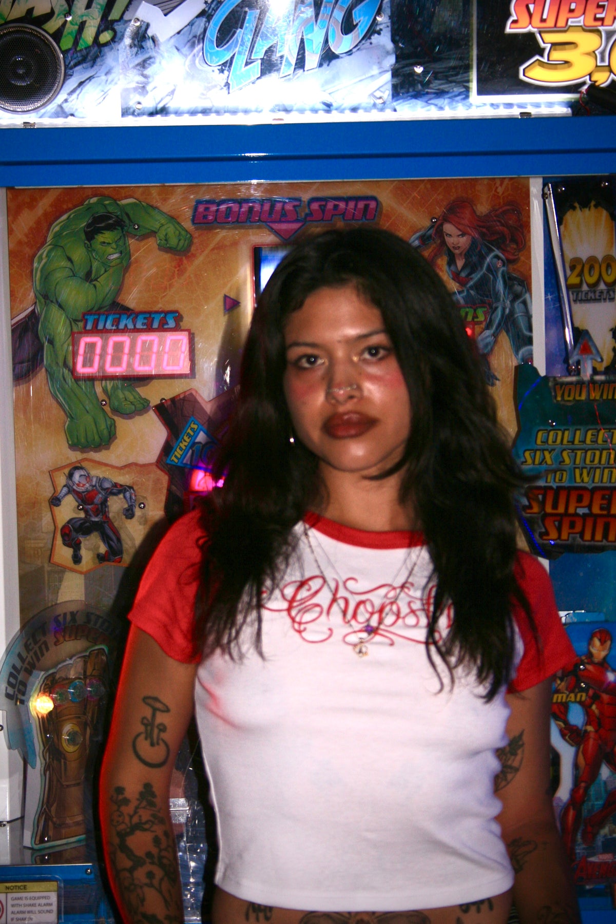 Chopsfv “Script Baby Tee”