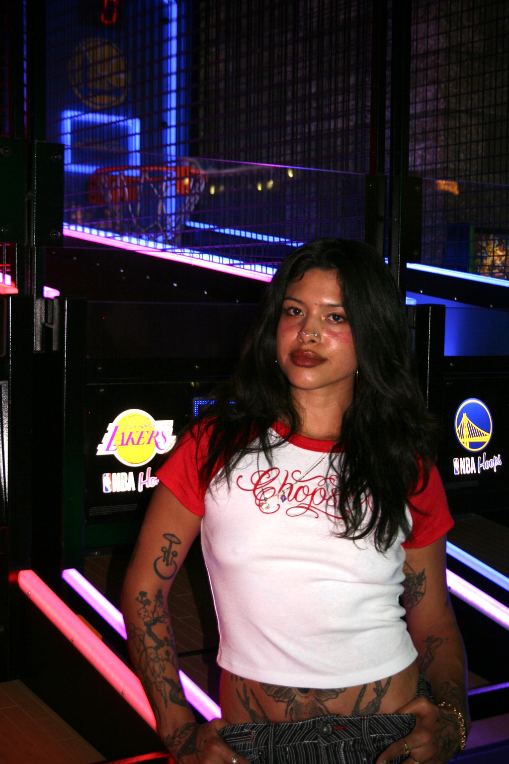 Chopsfv “Script Baby Tee”