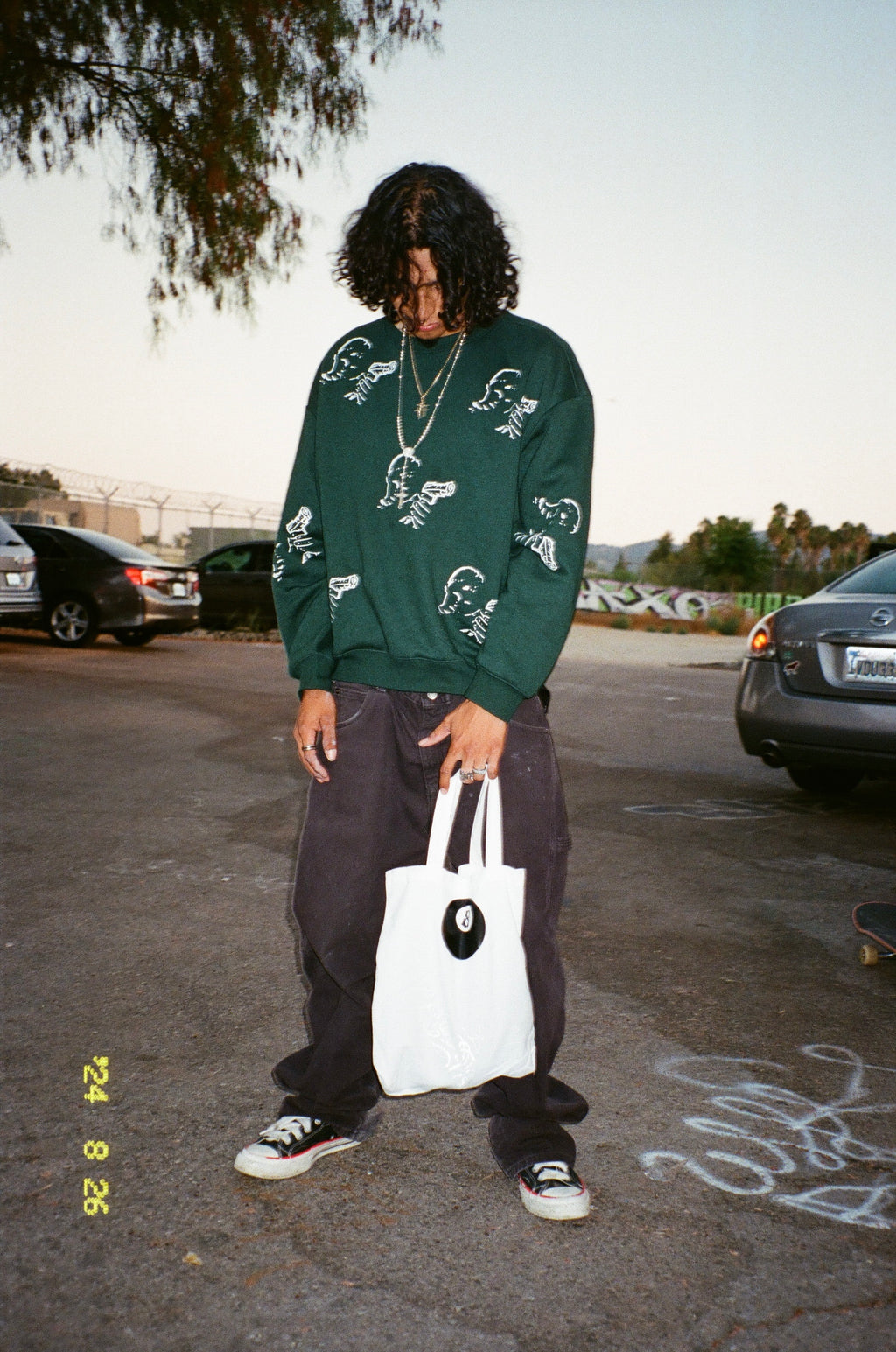 “Target Practice” All Over Crew Neck