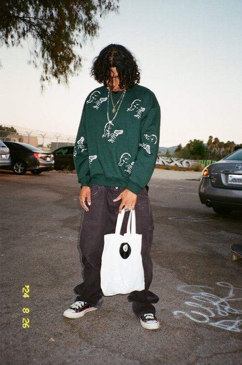 “Target Practice” All Over Crew Neck