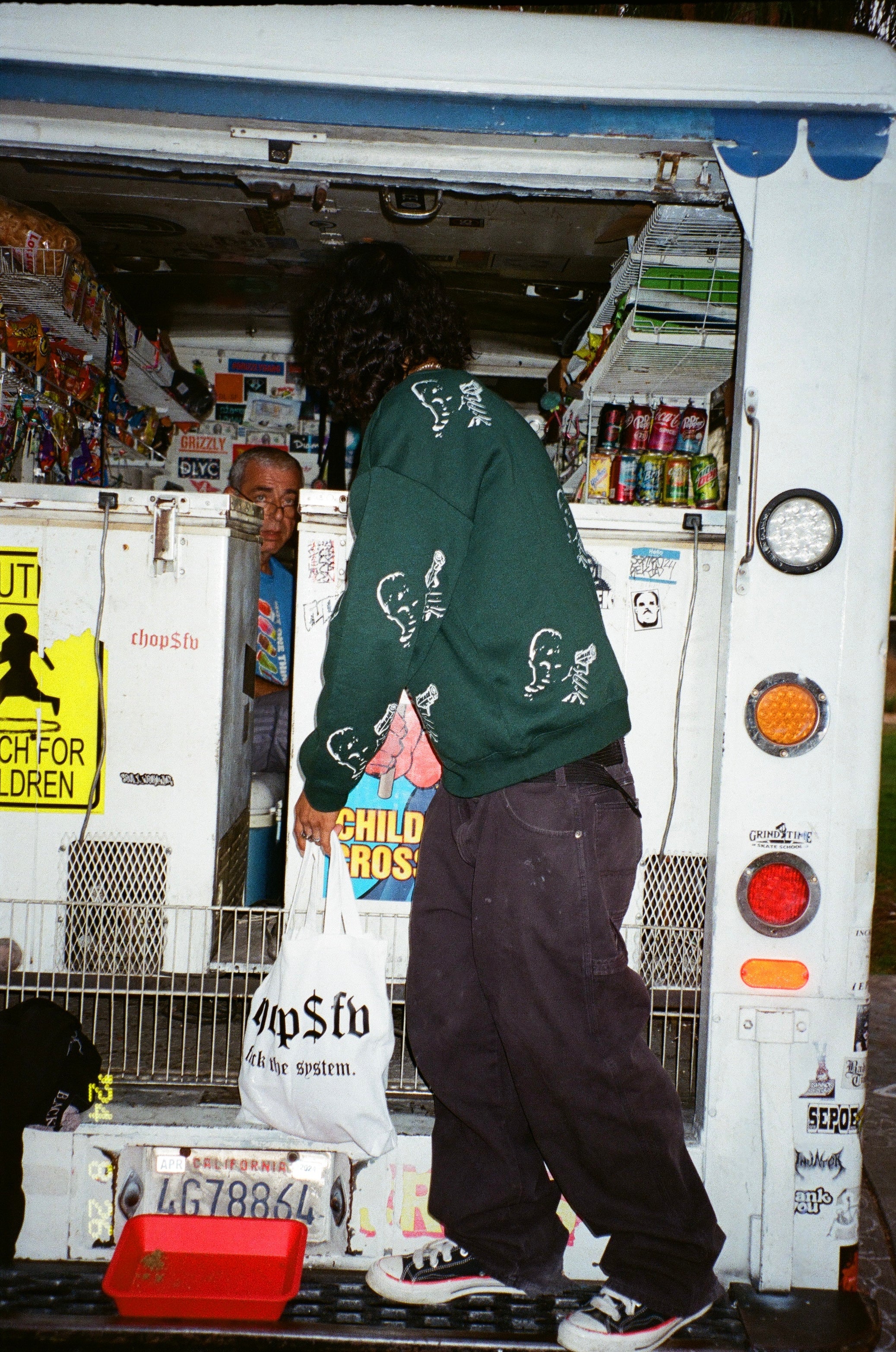 “Target Practice” All Over Crew Neck
