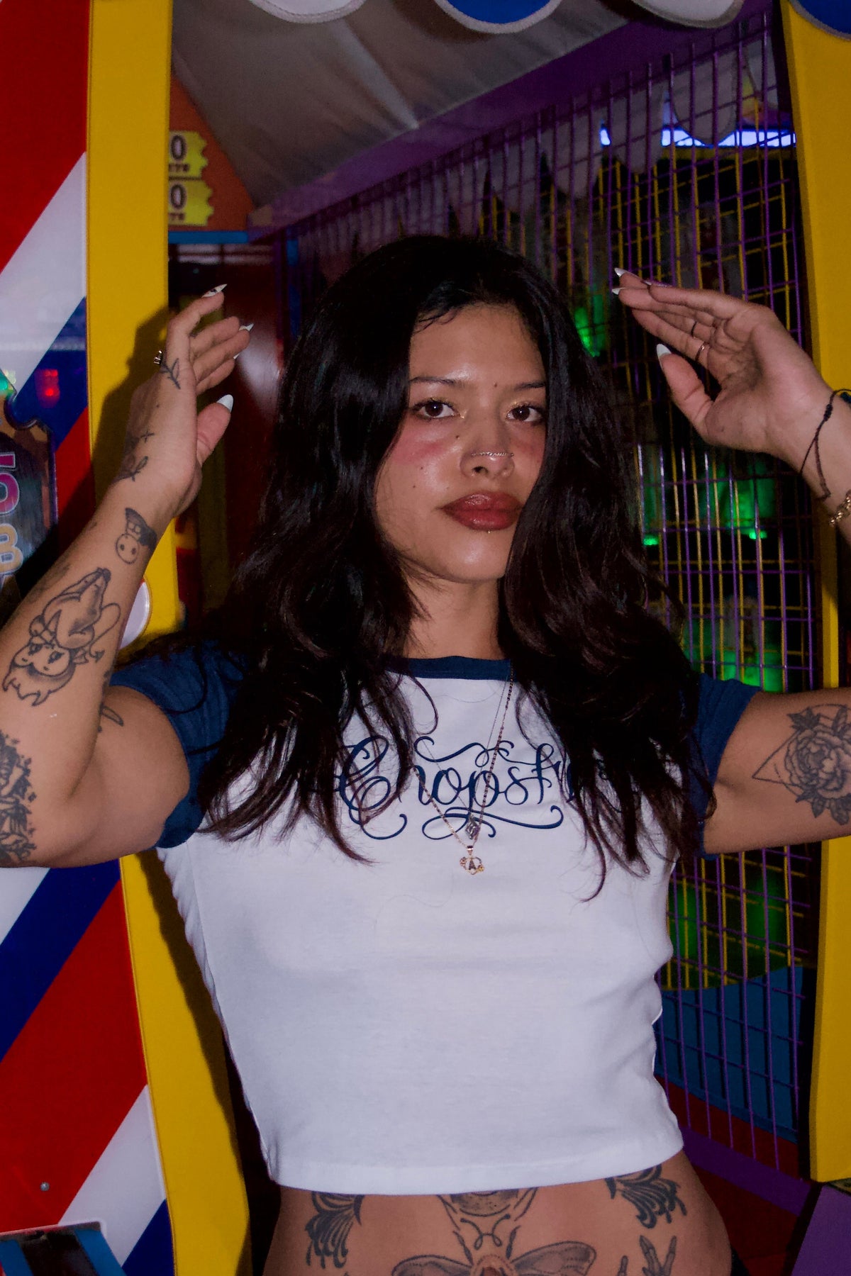 Chopsfv “Script Baby Tee”